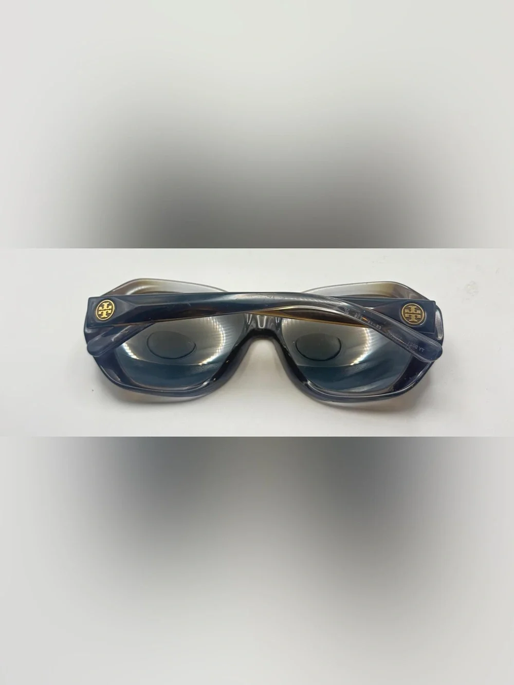 Tory Burch TY9021 Brown Translucent Oval Sunglasses Frames Only
